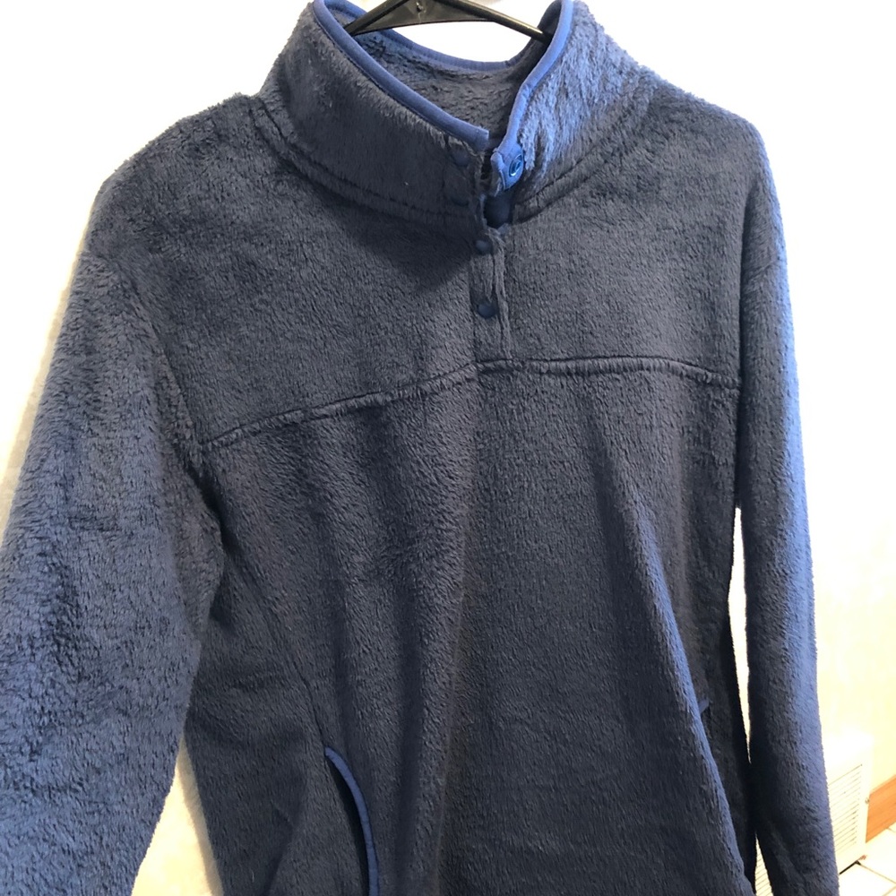 Eddie Bauer navy blue pullover